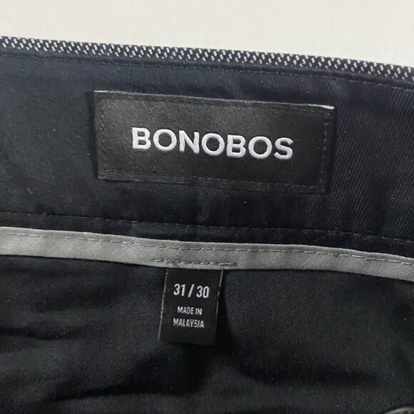Bonobos Tuesday Pants Men's Size 31 x 30 Gray Dress Chino Slacks - Picture 6 of 12